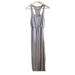 Tobi Gray Maxi Racerback Tank Dress Size Small